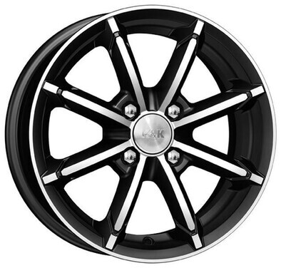 Диск K&K Sportline 14x6 4x98 ET30 DIA58.6 АЛМАЗ ЧЕРНЫЙ
