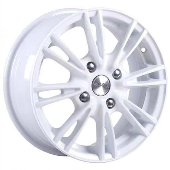 Диск Скад Пантера 15x6 4x98 ET38 DIA58.6 БЕЛЫЙ