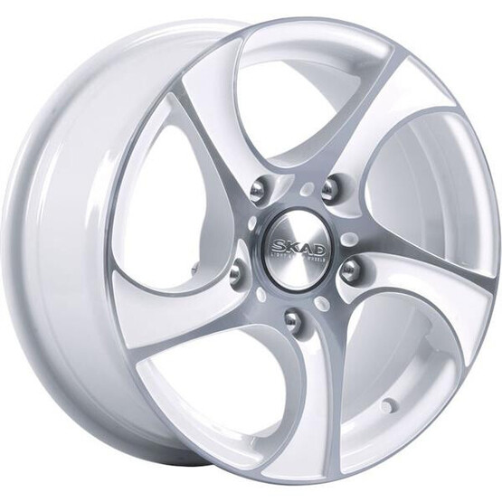 Диск Скад Вихрь 16x7 5x139.7 ET40 DIA98 БЕЛЫЙ