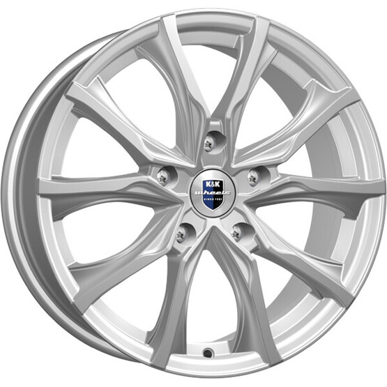 Диск K&K Твист 17x7.5 5x114.3 ET46 DIA67.1 БЛЭК ПЛАТИНУМ