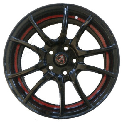 Диск Nz F-43 16x6.5 5x114.3 ET50 DIA66.1 BKRSI