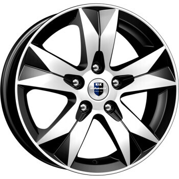 Диск K&K Crossline 16x6.5 5x114.3 ET50 DIA66.1 АЛМАЗ ЧЕРНЫЙ