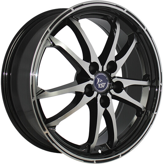 Диск Yst X-24 18x8 5x120 ET30 DIA72.6 BKFPL