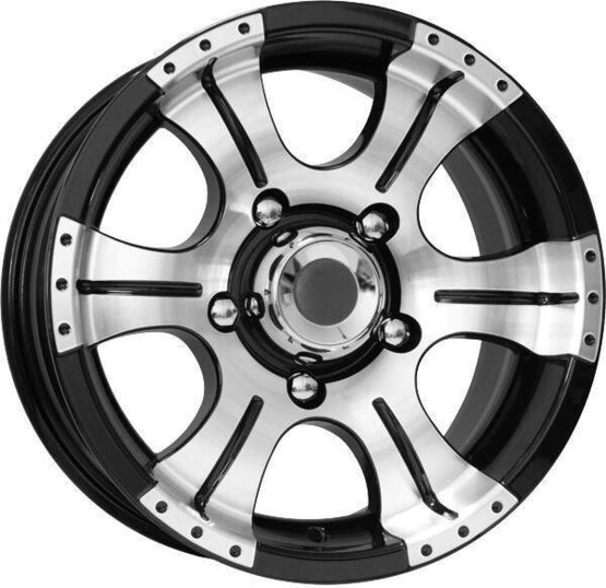 Диск K&K Байконур 15x7 6x139.7 ET20 DIA110.1 АЛМАЗ ЧЕРНЫЙ
