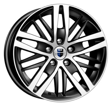 Диск K&K Fencer (Кс730) 16x7 5x110 ET38 DIA65.1 АЛМАЗ ЧЕРНЫЙ