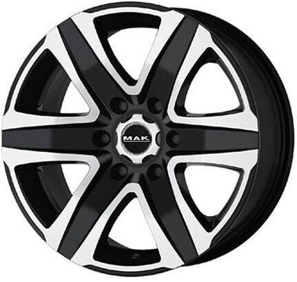 Диск Mak Stone6 18x8 6x130 ET53 DIA84.1 BLACK MIRROR