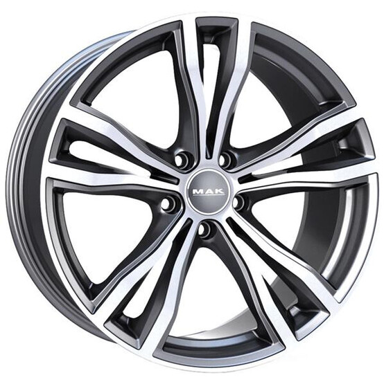 Диск Mak X-Mode 21x11.5 5x120 ET38 DIA74.1 GUNMETAL MIRROR FACE