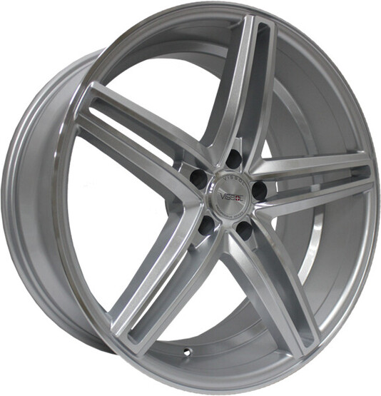 Диск Vissol V-015 20x9 5x114.3 ET32 DIA73.1 SILVER-POLISHED