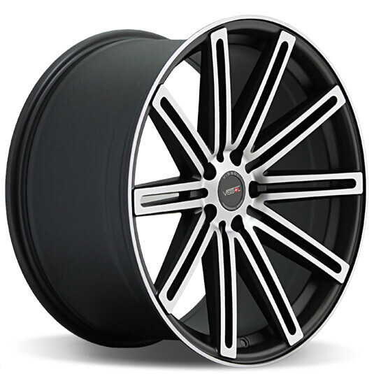 Диск Vissol V-004 22x9 5x108 ET32 DIA73.1 MATTE-GRAPHITE-MACHINED
