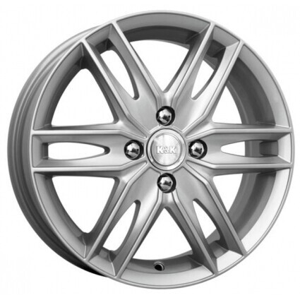 Диск K&K Монтеррей 16x6 5x114.3 ET43 DIA67.1 БЛЭК ПЛАТИНУМ