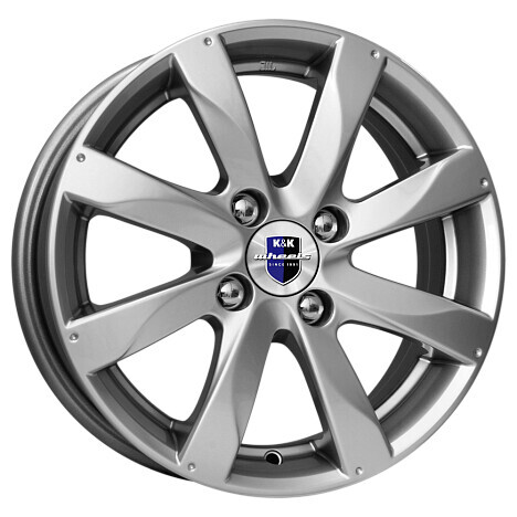 Диск K&K Джемини 15x6 4x114.3 ET40 DIA67.1 ДАРК ПЛАТИНУМ