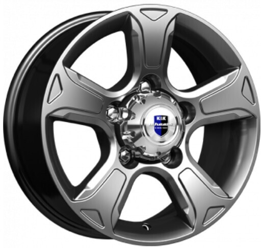 Диск K&K Атлант 16x7 5x139.7 ET35 DIA108.6 ДАРК ПЛАТИНУМ