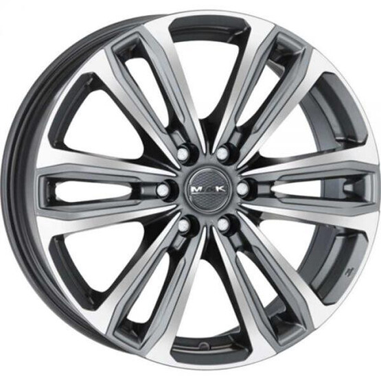 Диск Mak Safari 17x7.5 6x139.7 ET25 DIA106.1 GUNMETAL MIRROR FACE