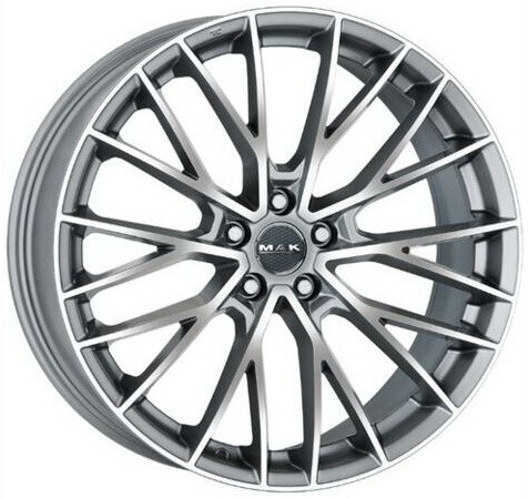 Диск Mak Speciale-D 22x11.5 5x112 ET40 DIA66.6 GRAPHITE MIRROR FACE