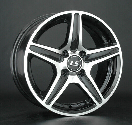 Диск Ls Wheels Ls345 16x7 4x108 ET27 DIA65.1 BKF