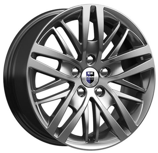Диск K&K Fencer (Кс730) 16x7 5x100 ET46 DIA57.1 ДАРК ПЛАТИНУМ