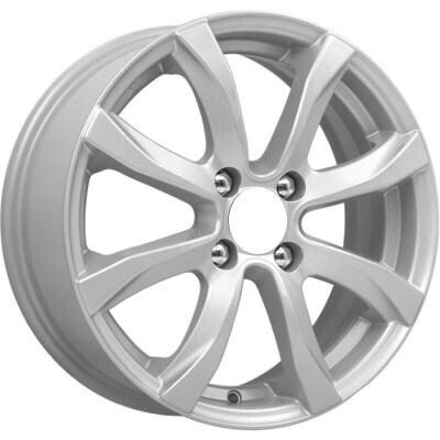 Диск К7 K-110 15x6 4x100 ET50 DIA60.1 СЕРЕБРО