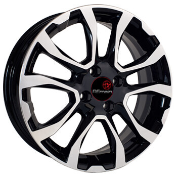 Диск Remain R191 16x6 4x100 ET41 DIA60.1 АЛМАЗ ЧЕРНЫЙ