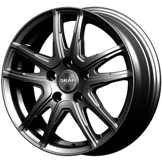 Диск Скад Сидней 16x6 5x110 ET45 DIA63.35 ГРАФИТ