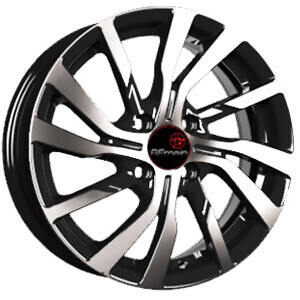 Диск Remain R196 15x6 4x100 ET50 DIA60.1 АЛМАЗ ЧЕРНЫЙ