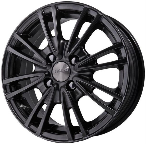 Диск Скад Пантера 14x5.5 4x100 ET45 DIA54.1 ЧЁРНЫЙ-БАРХАТ
