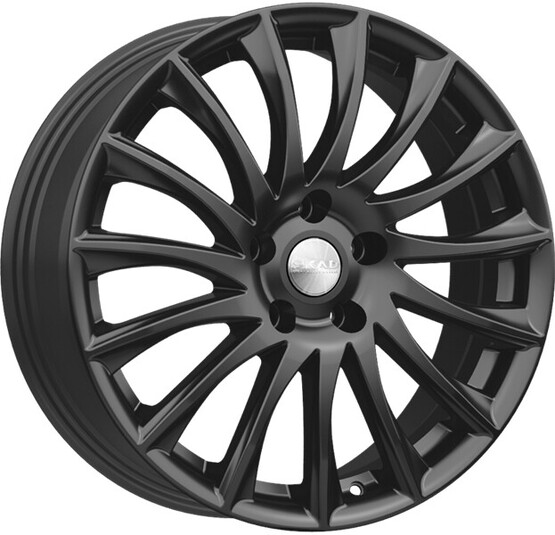 Диск Скад Валенсия 18x7 5x114.3 ET45 DIA67.1 ЧЁРНЫЙ БАРХАТ
