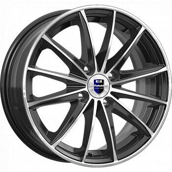 Диск K&K Пойнт Бланк 15x6 4x98 ET35 DIA58.6 АЛМАЗ ЧЕРНЫЙ