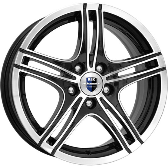 Диск K&K Омаха 18x8 5x120 ET32 DIA60.1 АЛМАЗ ЧЕРНЫЙ