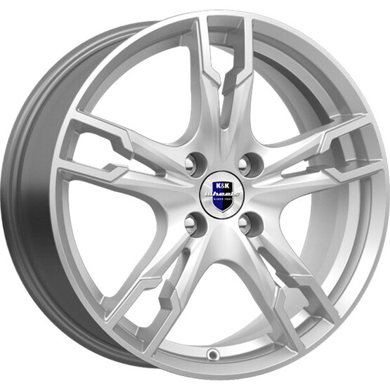 Диск K&K Солар 17x7 5x108 ET43 DIA67.1 СИЛЬВЕР