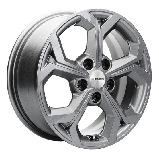 Диск Khomen 1606 16x6.5 5x114.3 ET50 DIA67.1 GRAY