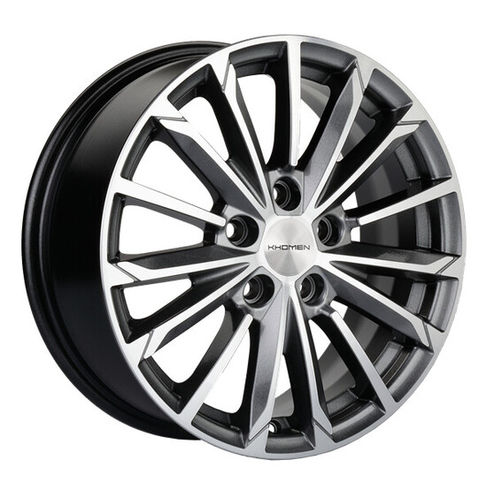 Диск Khomen 1611 16x6.5 5x112 ET46 DIA57.1 G-SILVER-FP