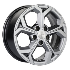 Диск Khomen 1606 16x6.5 5x114.3 ET45 DIA60.1 G-SILVER