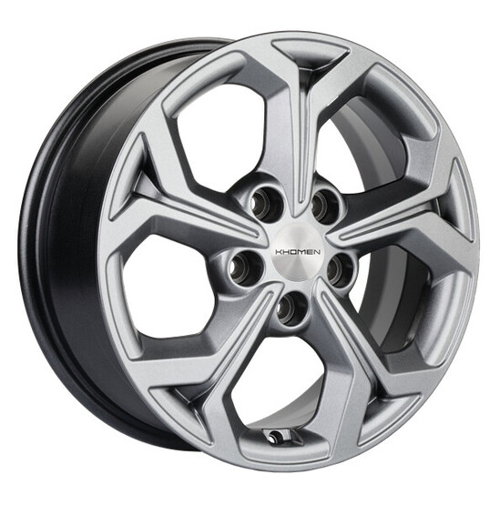 Диск Khomen 1606 16x6.5 5x114.3 ET45 DIA60.1 G-SILVER
