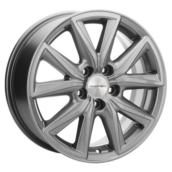 Диск Khomen 1706 17x7 5x114.3 ET50 DIA67.1 GRAY