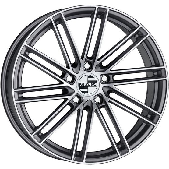 Диск Mak Leipzig 22x9.5 5x112 ET26 DIA66.6 GUNMETAL MIRROR FACE