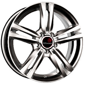 Диск Вектор B217 16x6 5x112 ET43 DIA57.1 СИЛЬВЕР