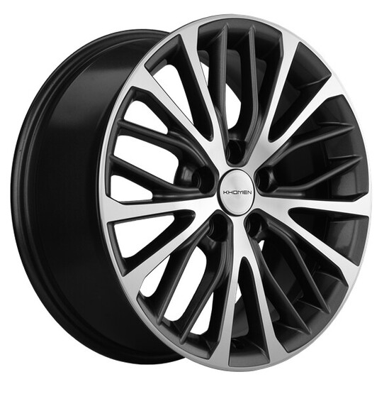 Диск Khomen 1705 17x7 5x108 ET40 DIA60.1 GRAY-FP