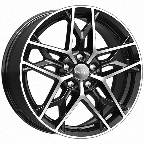 Диск K&K Кс894 17x7.5 5x114.3 ET45 DIA60.1 АЛМАЗ ЧЕРНЫЙ