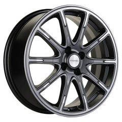 Диск Khomen 1707 17x6.5 4x100 ET50 DIA60.1 GRAY-FP