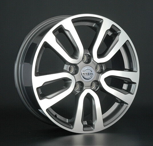 Диск Replica La Ns123 16x6.5 5x114.3 ET40 DIA66.1 GMF