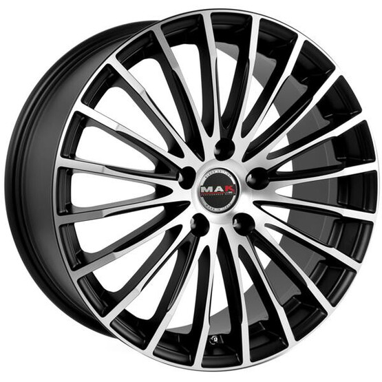 Диск Mak Fatale 18x8 5x112 ET30 DIA76.1 ICE BLACK