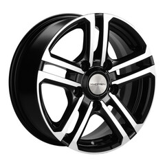 Диск Khomen 1602 16x6.5 5x139.7 ET35 DIA98 BLACK-FP