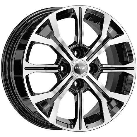 Диск K&K Кс945 15x6 4x100 ET50 DIA60.1 АЛМАЗ ЧЕРНЫЙ