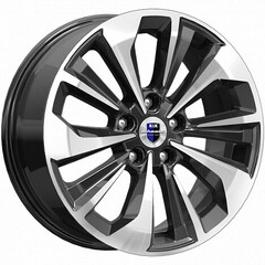 Диск K&K Авиор 17x7 5x110 ET35 DIA67.1 АЛМАЗ ЧЕРНЫЙ