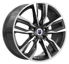 Диск K&K Борэй 18x8 5x112 ET35 DIA66.6 АЛМАЗ ЧЕРНЫЙ