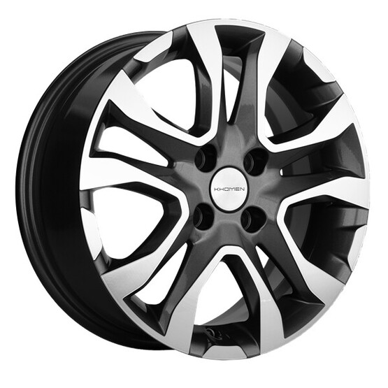 Диск Khomen 1503 15x6 4x100 ET46 DIA54.1 GRAY-FP