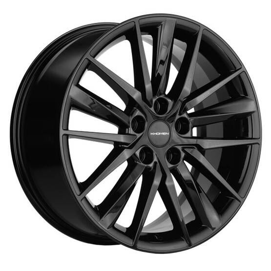 Диск Khomen 1807 18x8 5x108 ET46 DIA63.3 BLACK