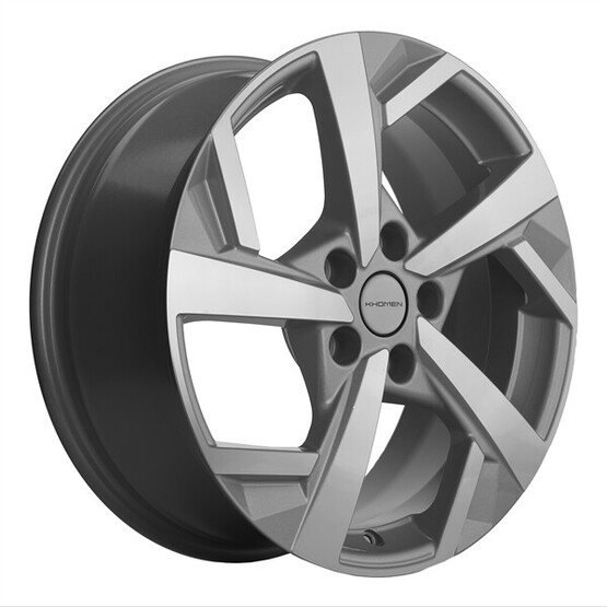 Диск Khomen 1712 17x7 5x114.3 ET37 DIA66.6 F-SILVER-FP
