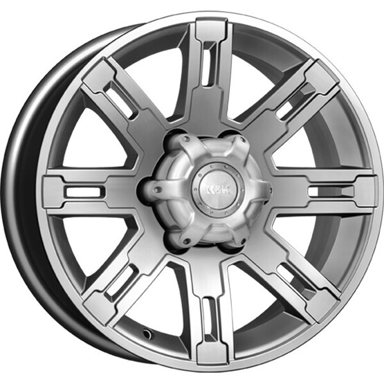 Диск K&K Полюс 16x7.5 6x139.7 ET30 DIA100.1 БЛЭК ПЛАТИНУМ