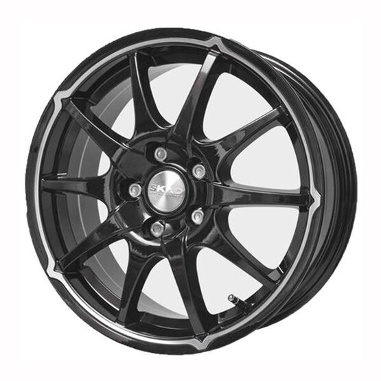 Диск Скад Джокер 15x6 4x100 ET38 DIA67.1 АНТРАЦИТ АЛМАЗ